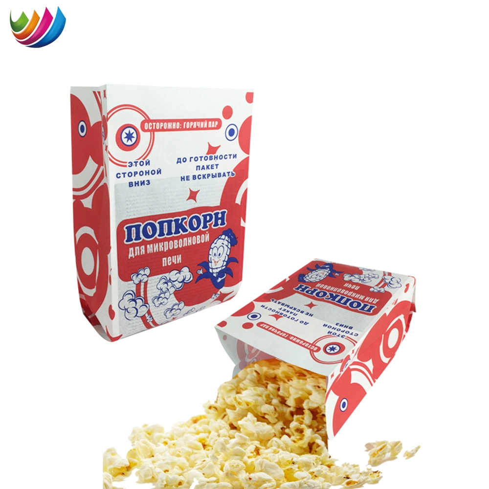 OEM/ODM China Manufacturer Small Paper Pouch Microwave Popcorn Packaging Bag