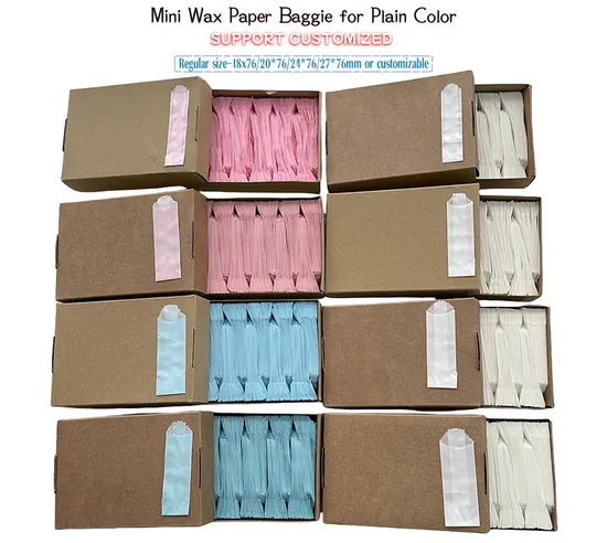 Mini Small Wax Paper Baggies / Vellum Glassine Wax Stamp Bags Wax Bag Paper Bag