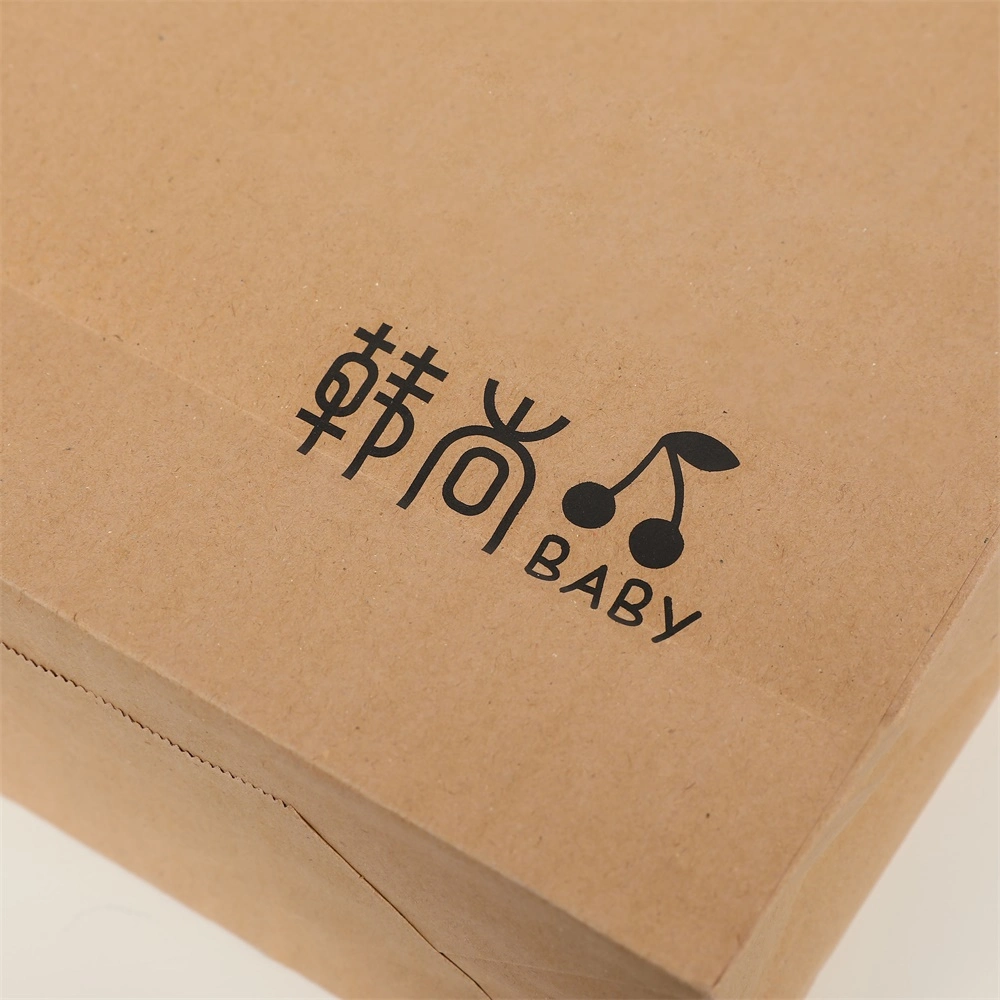 Eco-Friendly Apprael Packaging Paper Shopping Bag with Die Cut